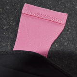 1 Pair Pink Durable Gym Palm Guard with Ultra-fiber Leather for Heavy Lifting ??Wrist Support Straps for Pull-ups and Deadlifts
