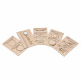 1 Piece  Beige Luxury Leather Loose-Leaf Jewelry Organizer - Portable Large-Capacity Storage Book for Earrings and Necklaces(Jewellery is a shooting prop and is not included)