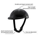 Size L Black Pet Helmet & Goggles Set - Adjustable Safety Gear for Dogs, UV Protection, Durable ABS Material, Stylish Outdoor Accessory - 45-Degree Angle