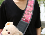 Size L Pink Lightweight Single Shoulder Pet Sling Bag -  Stylish Durable Oxford Fabric Carrier - Side View
