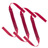 Claret 3 Sticks  No-Heat Hair Curling Ribbon Kit - Silk Ribbon Curling Wand for Sleep-in Styling - Front View