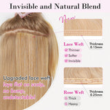 Black 12-Inch Clip-in Wavy Hair Extensions - 4-Piece Set,  Easy to Apply, Instant Volume Boost - Side View