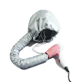 2 Pcs Black Portable Hair Dryer Bonnet Cap ??Adjustable Heated Hair Care Cap for Drying, Styling, and Conditioning with Warm Air