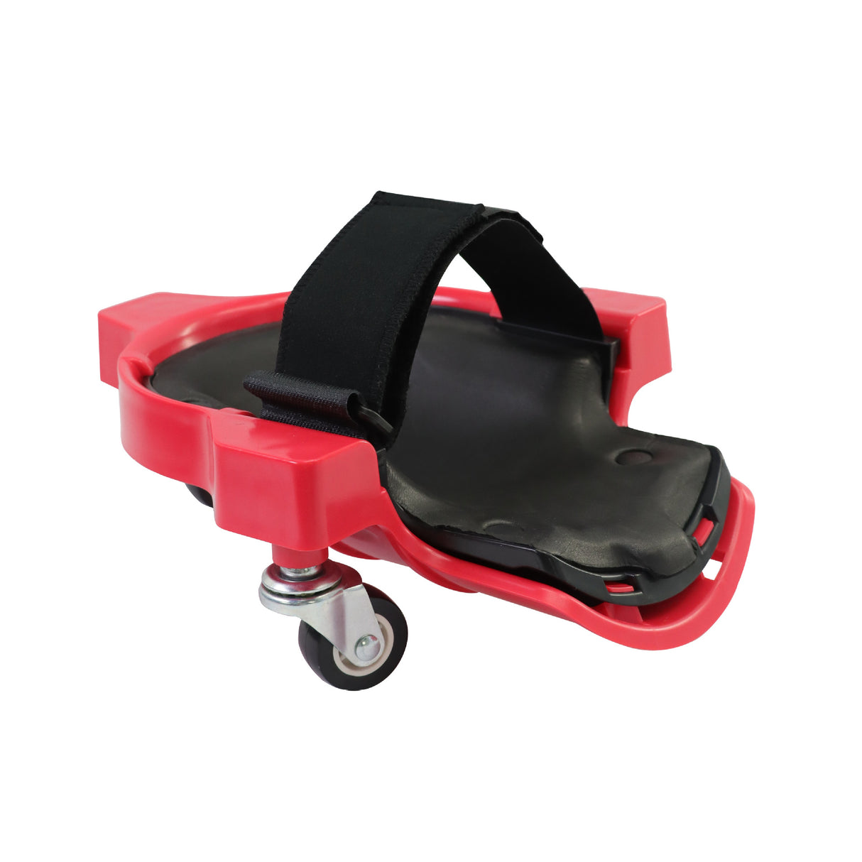 1 Pair Set Red Multi-Function Knee Pads with Swivel Wheels for Comfortable Knee Protection ??Ideal for Construction, Tiling, Woodworking & More