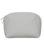 Grey Large Capacity Multi-functional PU Digital Storage Organizer Bag, Waterproof & Portable, for Cables, Chargers, and Accessories