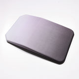 Gradual Black Ergonomic PU Anti-Slip Mouse Pad with Wrist Support ??Rectangular Gradient Desk Mat for Gaming and Office Use