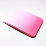 Gradual Pink Ergonomic PU Anti-Slip Mouse Pad with Wrist Support - Rectangular Gradient Desk Mat for Gaming and Office Use