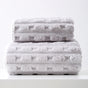 Grey Thickened Coral Fleece Towel Set, Large Bath Towel & Face Towel Combo, Soft & Absorbent Towels for Home Use
