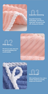 Pink Soft Candy Stripe Coral Fleece Bath Towel and Washcloth Set, Ultra Absorbent, Skin-Friendly - 45-Degree Angle
