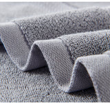 Red Premium Thick Cotton Bath Towel for Adults - Soft and Absorbent Bathroom Towel - Low Angle