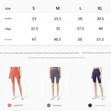 Size XL Titanium Grey Seamless High-Waisted Yoga Shorts for Women - Tummy Control & Butt Lifting Fitness Shorts - Top-Down View