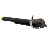 Foldable Car Steering Wheel Lock - Anti-theft Device with 2 Keys for Vehicle Protection - Top-Down View