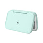 Green MR2326C Portable LED Illuminated Makeup Mirror - Foldable Lighted Vanity Mirror with 802mAh Battery