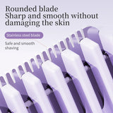 Pink Double-Headed Hair Removal Trimmer - Precision Shaving & Shortening with Type-C Charging