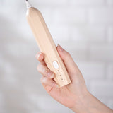 White Electric Milk Frother Handheld - USB Rechargeable Milk Foamer with 2 Whisks - Perfect for Coffee, Lattes, Cappuccinos & More - 45-Degree Angle