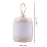 2PCS Compact Outdoor Camping Light with 4 Modes & Type-C Charging - 500LM, IPX4 Waterproo