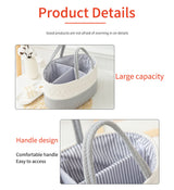 Pink Stylish Cotton Rope Basket for Clothing & Toys - Woven Storage Organizer, 38x23x18cm