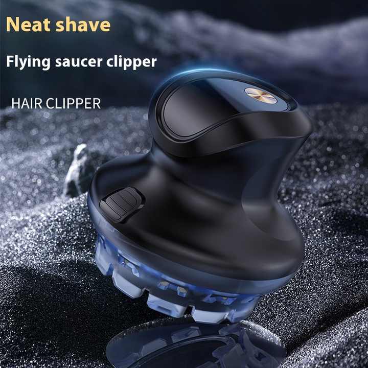 Ergonomic Cordless Hair Clipper with LCD Display - USB-C Rechargeable Head Shaver