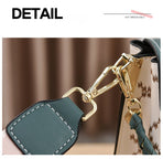 White Stylish Korean Minimalist Crossbody Bag - Elegant Small Square Shoulder Bag with Phone Pocket