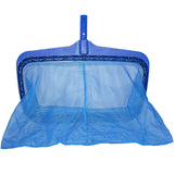 Blue Deep-Water Pool Skimming Net - Durable Cleaning Tool for Pool Maintenance (Pole not included) - 45-Degree Angle