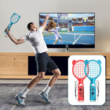 18-in-1 Motion-Sensing Sports Kit for Gaming Consoles - Tennis, Golf, and Fitness Accessories - Front View
