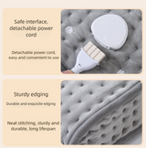 Premium Electric Foot Warmer - Fast Heating Pad with 9 Temperature Levels & 4 Timer Settings, Ultra-Soft Washable Lining for Home & Office