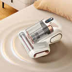 LF-LP018 White Cordless Mite Vacuum Cleaner with LED Display - Powerful 120W Cleaning, image 5