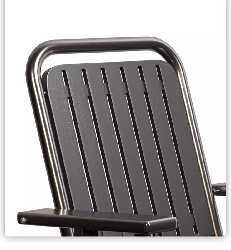 Coffee Portable Folding Chair - Outdoor Beach and Camping Recliner, Reclining