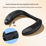 Stylish Neckband Wireless Bluetooth Speaker - Unleash Your Audio Freedom - Side View