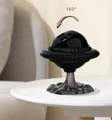 Flying Saucer Starry Sky Projection Lamp - Ambient Mood Light - Top-Down View