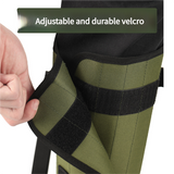 Outdoor Anti-Snake Bite Leg Guards - Hiking Camping Knee Protectors, Snow Shoe Covers, Leg Sleeves, Green - 45-Degree Angle