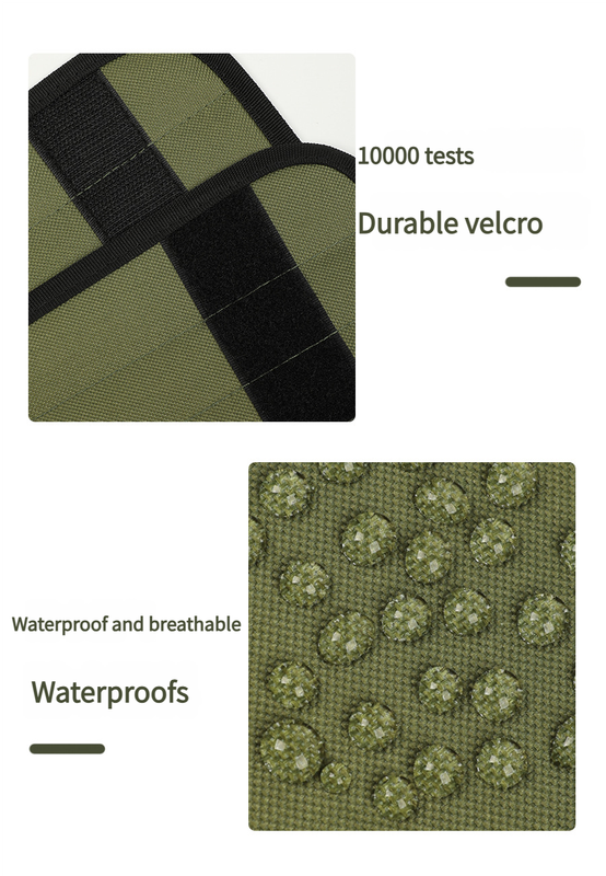 Outdoor Anti-Snake Bite Leg Guards - Hiking Camping Knee Protectors, Snow Shoe Covers, Leg Sleeves, khaki