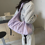 Pink Large Capacity Ruched Travel Duffel Bag - Stylish Yoga Mat Storage Shoulder Bag - Lightweight Gym Fitness Tote with Drawstring Detail for Weekend Getaways and Sports