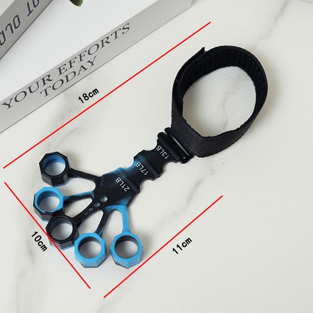 10 pcs Grey Finger Exerciser and Hand Strengthener - Adjustable Silicone Grip Strength Trainer for Physical Therapy, Athletes and Musicians - 13LB to 21LB Resistance Levels