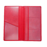 3 Pcs Premium PU Leather Car Registration and Insurance Holder - Slim Auto Document Organizer, Driver's License Wallet and Travel Passport Folder - Pink