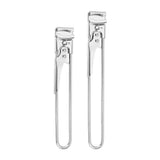 2 Set/4 Pcs Adjustable Jar Opener - Durable Stainless Steel Manual Lid Remover - Effortless Kitchen Gadget for Weak Hands and Seniors, Versatile Multi Size Can Opener, Space Saving Ergonomic Design