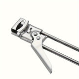 2 Set/4 Pcs Adjustable Jar Opener - Durable Stainless Steel Manual Lid Remover - Effortless Kitchen Gadget for Weak Hands and Seniors, Versatile Multi Size Can Opener, Space Saving Ergonomic Design