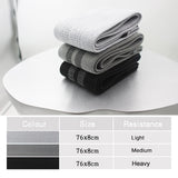 Grey Colour Scheme Fabric Resistance Bands Set - 3 Levels Non-Slip Hip Bands for Strength Training - Front View