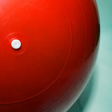 Grey 65cm Anti-Burst Yoga Exercise Ball for Pilates & Core Strength - Side View