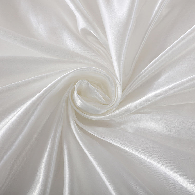 Red 2 PCS Faux Silk Pillow Covers - Cooling Ice Silk Satin Cushion Covers - 45x45cm