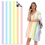 TW3 - Double-Sided Printed Beach Towel - Soft Microfiber - 100x180cm