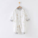 59 Size The Prince of the Castle Class A Pure Cotton Long-Sleeve Baby Onesie - Cozy Newborn Bodysuit for Fall and Winter