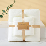 Beige Soft and Absorbent Towel Set ??Wrap Towel and Bath Towel Set for Ultimate Comfort Bath towel 140*70cm, face towel 75*35cm