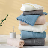 Beige Soft and Absorbent Towel Set ??Wrap Towel and Bath Towel Set for Ultimate Comfort Bath towel 140*70cm, face towel 75*35cm