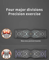 Black Portable Anti-Slip Multi-Function Push-Up Bar with Resistance Bands - Home Fitness Equipment - Top-Down View