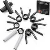 4-in-1 Aluminum Metal Grip Strength Trainer Set with Adjustable Resistance - Wrist, Finger, and Arm Exercise （50LB-200LB） - Top-Down View