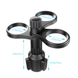 Multifunctional Car Cup Holder - Adjustable Drink Holder Organizer for Car - Side View