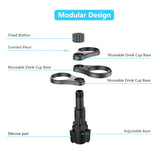 Multifunctional Car Cup Holder - Adjustable Drink Holder Organizer for Car - 45-Degree Angle