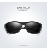2 pcs Stylish Polarized Sports Sunglasses - UV Protection, Lightweight, Ideal for Fishing & Outdoor Activities - Front View