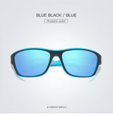 2 pcs Stylish Polarized Sports Sunglasses - UV Protection, Lightweight, Ideal for Fishing & Outdoor Activities - Front View